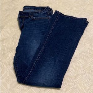 Old Navy Mid Rise Curvy Profile Bootcut Jeans